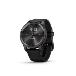 Garmin Vivomove Trend Black Silicone สมาร์ทวอทช์ไฮบริด