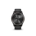 Garmin Vivomove Trend Black Silicone สมาร์ทวอทช์ไฮบริด 3