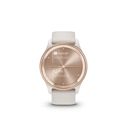  Garmin Vivomove Trend White Cream Silicone สมาร์ทวอทช์ไฮบริด 4