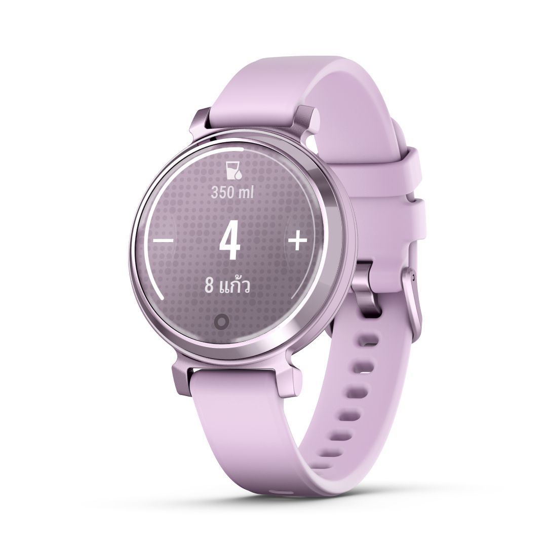 Garmin Lily 2 Sport Metallic Lilac with Lilac Silicone Band