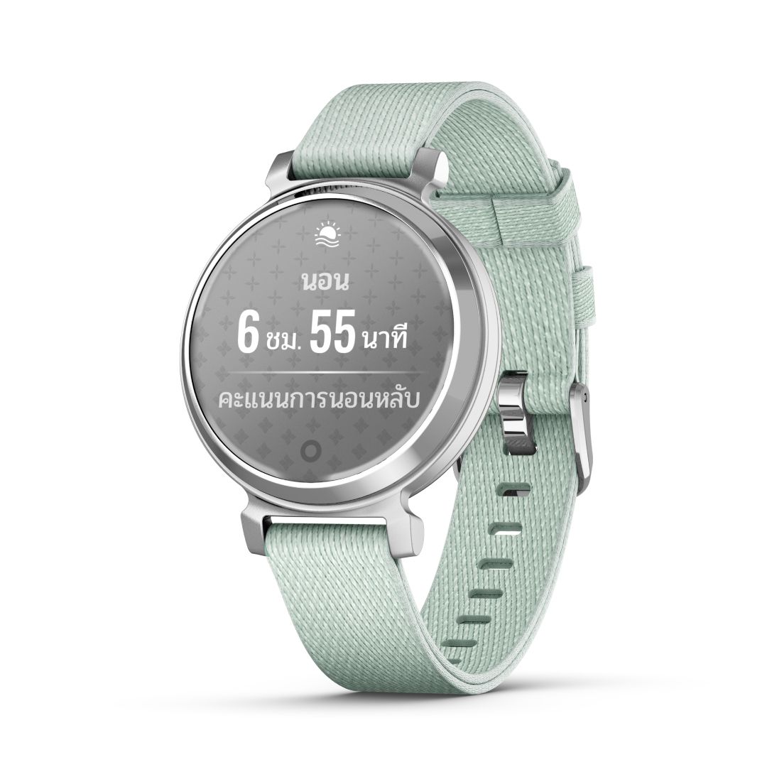 Garmin Lily 2 Classic Silver with Sage Gray Fabric Band