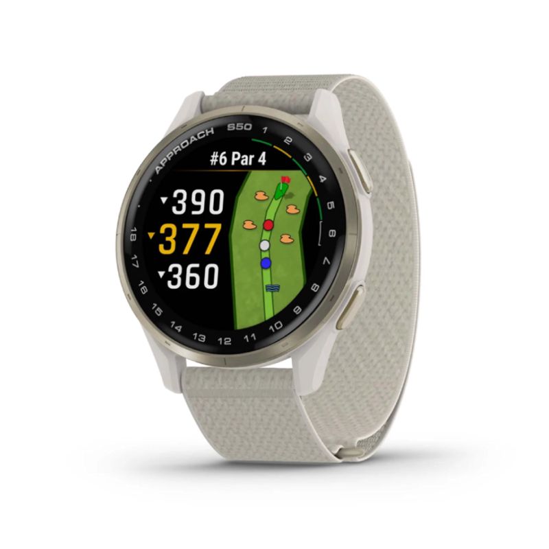 Garmin Approach S50 สมาร์ทวอทช์ GPS สำหรับนักกอล์ฟ