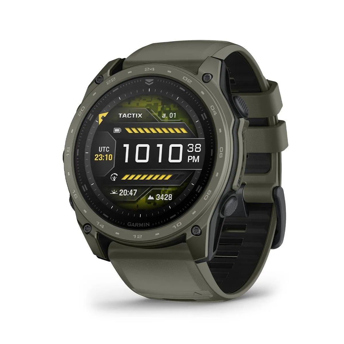 Garmin Tactix 8 51mm AMOLED Tactical Cerakote Coating Olive Drab