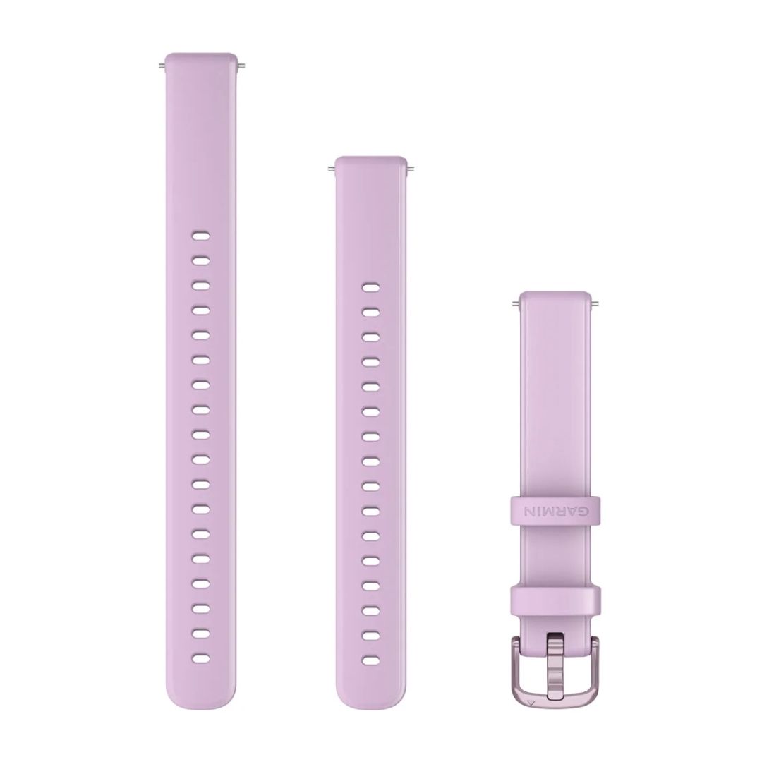 Garmin Lily 2 Quick Release (14 mm) Lilac Silicone with Lilac Hardware