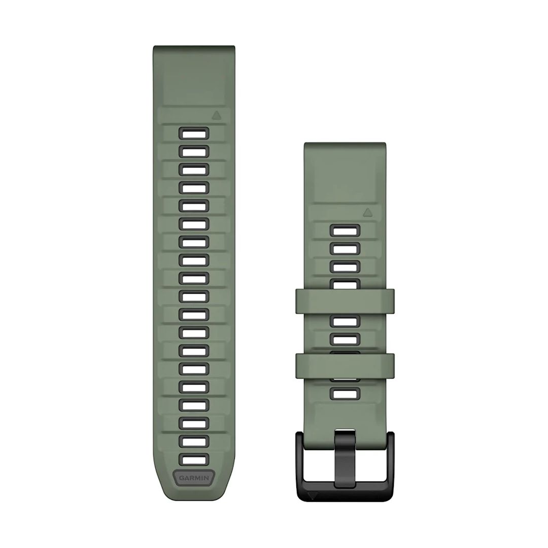Garmin Fenix 8 QuickFit 22mm Watch Bands Willow/Graphite Silicone