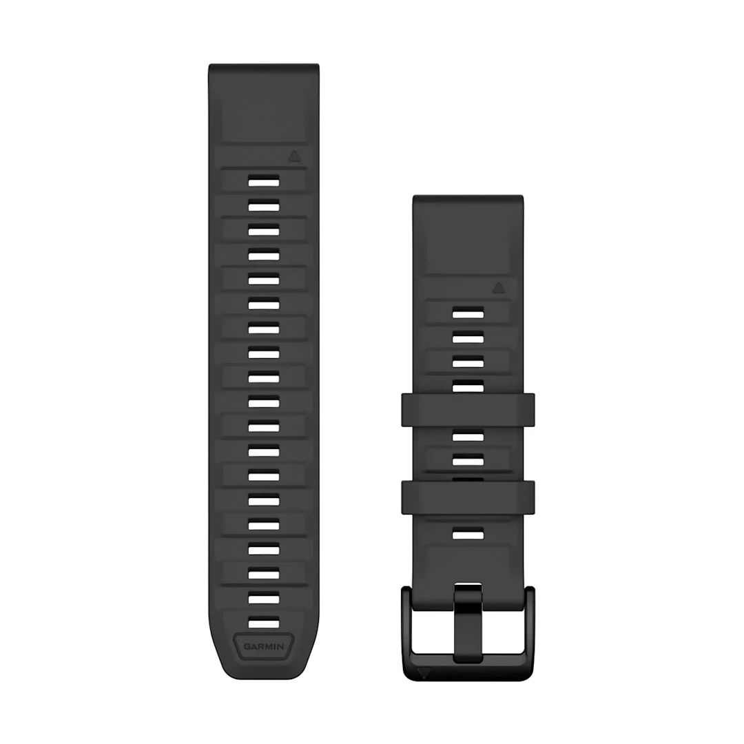Garmin Fenix 8 QuickFit 22mm Watch Bands Graphite Silicone