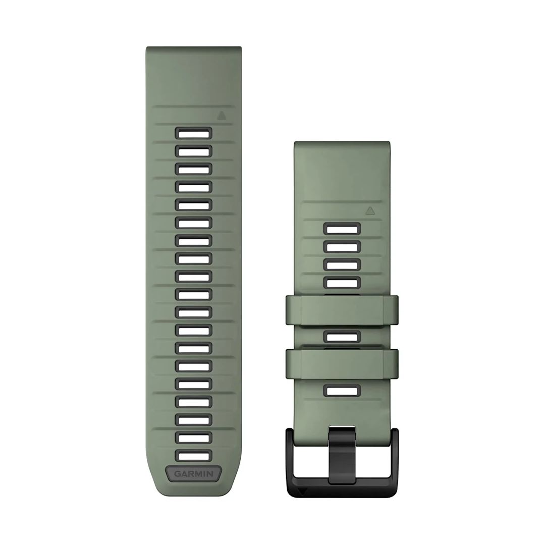 Garmin Fenix 8 QuickFit 26mm Watch Bands Willow/Graphite Silicone