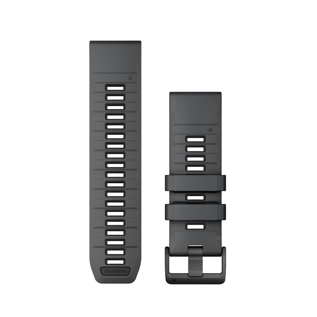 Garmin Tactix 8 QuickFit 26 Watch Bands Slate Gray/Black Silicone