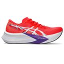 Asics Men's Magic Speed 4 Wide Flash Red/White | รองเท้าวิ่งมีแผ่นคาร์บอนสำหรับคนหน้าเท้ากว้าง 1