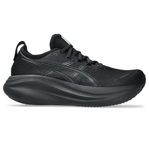 Asics Men's Gel-Nimbus 27 Wide Black/Graphite Grey รองเท้าวิ่งผู้ชายหน้ากว้าง
