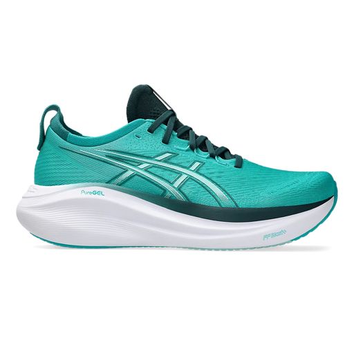 Asics Men's Gel-Nimbus 27 Wave Teal/Saxon Green รองเท้าวิ่ง