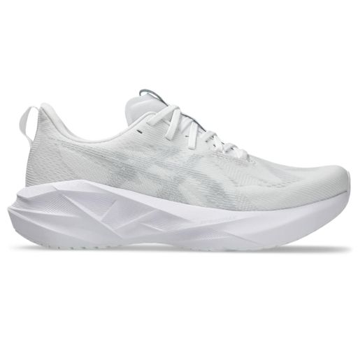 Asics Men's Novablast 5 White/Piedmont Grey รองเท้าวิ่งสำหรับผู้ชาย