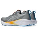 Asics Men's Novablast 5 Wide Gravel/White รองเท้าวิ่งผู้ชาย หน้าเท้ากว้าง 3