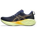 Asics Men's Novablast 5 Wide Indigo Blue/Amber รองเท้าวิ่งผู้ชาย 8