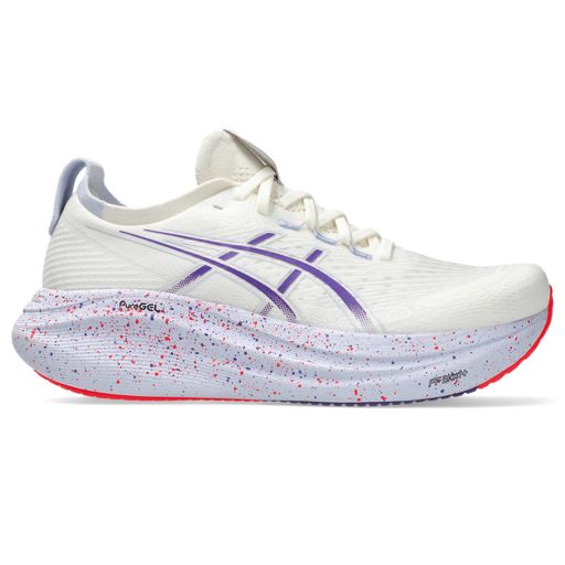 Asics Men's Gel-Nimbus 27 Tokyo Cream/Edo Purple | รองเท้าวิ่งที่นุ่มสบายที่สุด