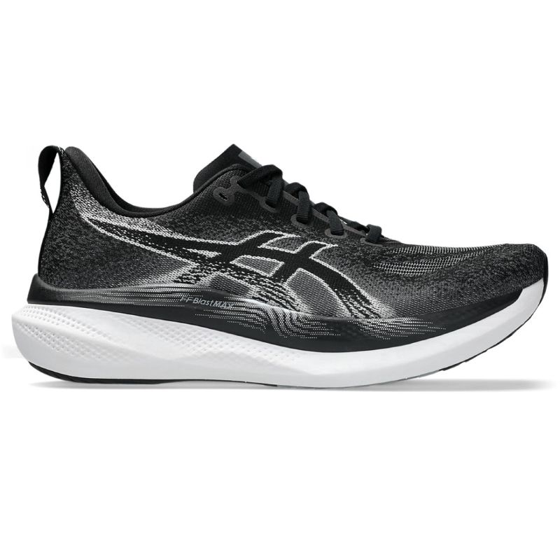 Asics Men's Glideride Max 2 Wide Black/White รองเท้าวิ่งผู้ชาย