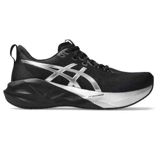Asics Men's Novablast 5 Platinum Platinum/Black รองเท้าวิ่งผู้ชาย