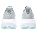 Asics Women's Gel-Nimbus 27 Wide Piedmont Grey/Illuminate Mint รองเท้าวิ่งผู้หญิงหน้ากว้าง 5