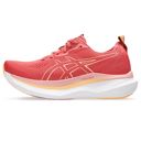 Asics Women's Glideride Max Wide Dark Pink Clay/Orange Glow รองเท้าวิ่งซัพพอร์ตสูงสุด 8
