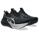 Asics Women's Gel-Nimbus 28 Platinum Platinum/Black รองเท้าวิ่งผู้หญิง 2