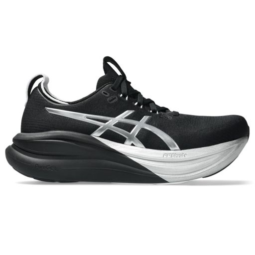 Asics Women's Gel-Nimbus 28 Platinum Platinum/Black รองเท้าวิ่งผู้หญิง
