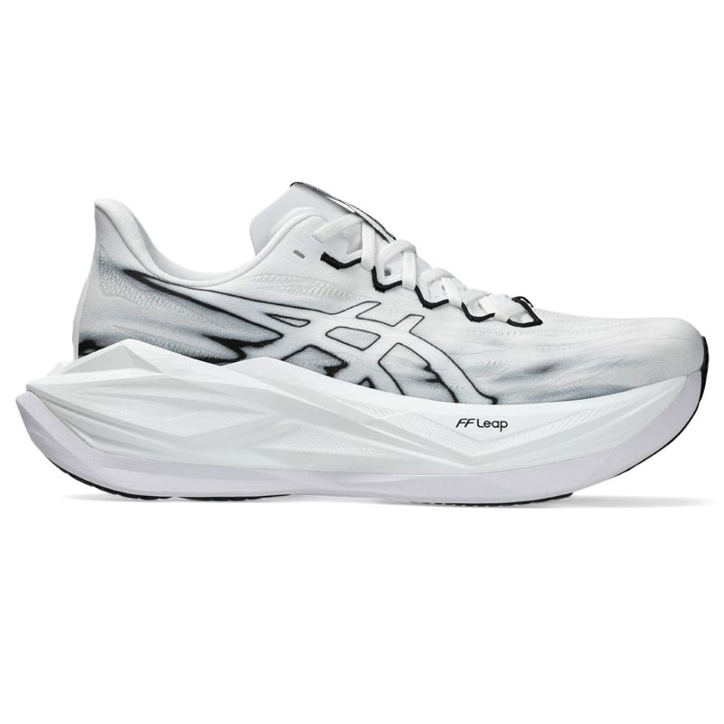 Asics Unisex Superblast 3 White/Black — รองเท้าวิ่ง Performance Trainer
