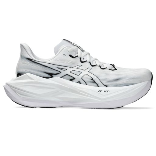 Asics Unisex Superblast 3 White/Black — รองเท้าวิ่ง Performance Trainer