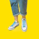 Xpand Original No-Tie Flat Lacing System-Sky Blue เชือกรองเท้าแบบไม่ต้องผูก 3