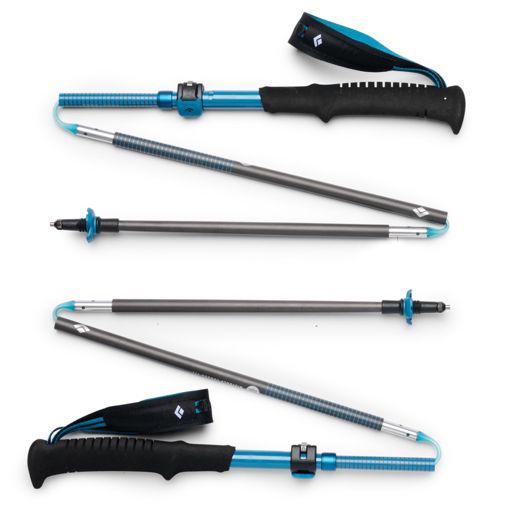 Black Diamond Distance Carbon FLZ Trekking Poles Desert Sky ไม้เท้าวิ่งเทรลคาร์บอนพับได้