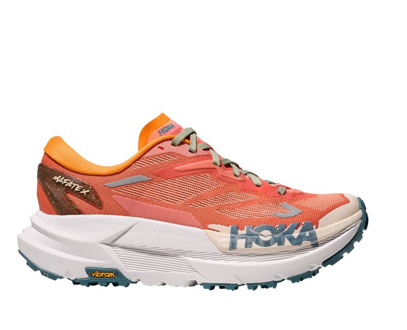 Hoka Women's Mafate X Feldspar / Mountain Fog รองเท้าวิ่งเทรลสำหรับนักวิ่งผู้หญิง