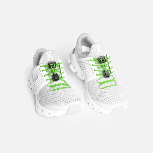 Xpand Quick-Release Round Lacing System-Neon Green เชือกรองเท้าแบบกลมไม่ต้องผูก