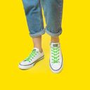 Xpand Original No-Tie Flat Lacing System-Neon Green เชือกรองเท้าแบบไม่ต้องผูก 3