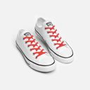 Xpand Original No-Tie Flat Lacing System-Red เชือกรองเท้าแบบไม่ต้องผูก 1