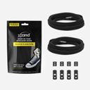Xpand Original No-Tie Flat Lacing System-Black เชือกรองเท้าแบบไม่ต้องผูก 4