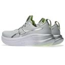 Asics Men's Gel-Nimbus 28 Platinum Platinum/Glow Green รองเท้าวิ่งผู้ชาย 3