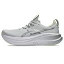 Asics Men's Gel-Nimbus 28 Platinum Platinum/Glow Green รองเท้าวิ่งผู้ชาย 8