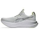 Asics Men's Gel-Nimbus 28 Platinum Platinum/Glow Green รองเท้าวิ่งผู้ชาย 4