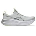 Asics Men's Gel-Nimbus 28 Platinum Platinum/Glow Green รองเท้าวิ่งผู้ชาย 1