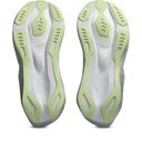 Asics Men's Novablast 6 Platinum Platinum/Glow Green รองเท้าวิ่งผู้ชายสายซัพพอร์ตเด้งนุ่ม 7
