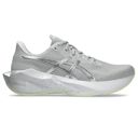 Asics Men's Novablast 6 Platinum Platinum/Glow Green รองเท้าวิ่งผู้ชายสายซัพพอร์ตเด้งนุ่ม 1