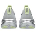 Asics Women's Gel-Nimbus 28 Platinum Platinum/Glow Green รองเท้าวิ่งผู้หญิง 5