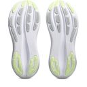 Asics Women's Gel-Nimbus 28 Platinum Platinum/Glow Green รองเท้าวิ่งผู้หญิง 7