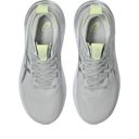 Asics Women's Gel-Nimbus 28 Platinum Platinum/Glow Green รองเท้าวิ่งผู้หญิง 6