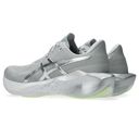 Asics Women's Novablast 6 Platinum Platinum/Glow Green รองเท้าวิ่งสายเด้งนุ่มสำหรับผู้หญิง 3