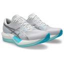 Asics Unisex Magic Speed 5 Wide White/Pure Silver รองเท้าวิ่งแผ่นคาร์บอน สำหรับซ้อมเร็ว 2