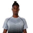 Asics Men's Seamless SS Top Performance Black/Carrier Grey เสื้อวิ่งผู้ชาย 4
