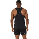 Asics Men's Road All Over Print Singlet Performance Black เสื้อกล้ามวิ่ง 2