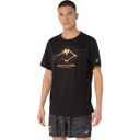 Asics Men's Fujitrail Logo SS Top Performance Black เสื้อวิ่งแขนสั้นผู้ชาย 1