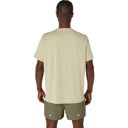 Asics Men's Fujitrail Logo SS Top Khaki เสื้อวิ่งแขนสั้นผู้ชาย 2