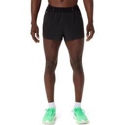 Asics Men's Metarun Split Short Performance Black 2026 กางเกงวิ่งผู้ชาย